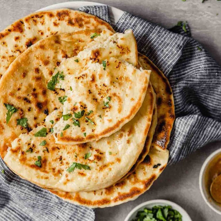 Savor Our Fresh Naan