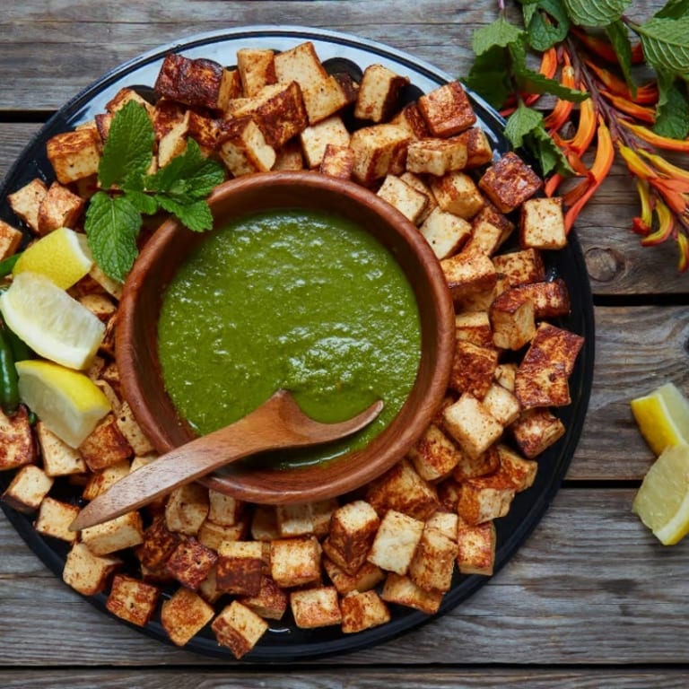 Savor our paneer tikka